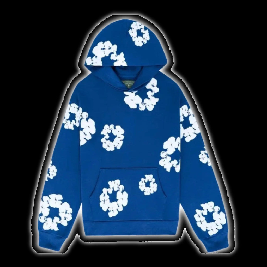 DENIM TEAR HOODIES