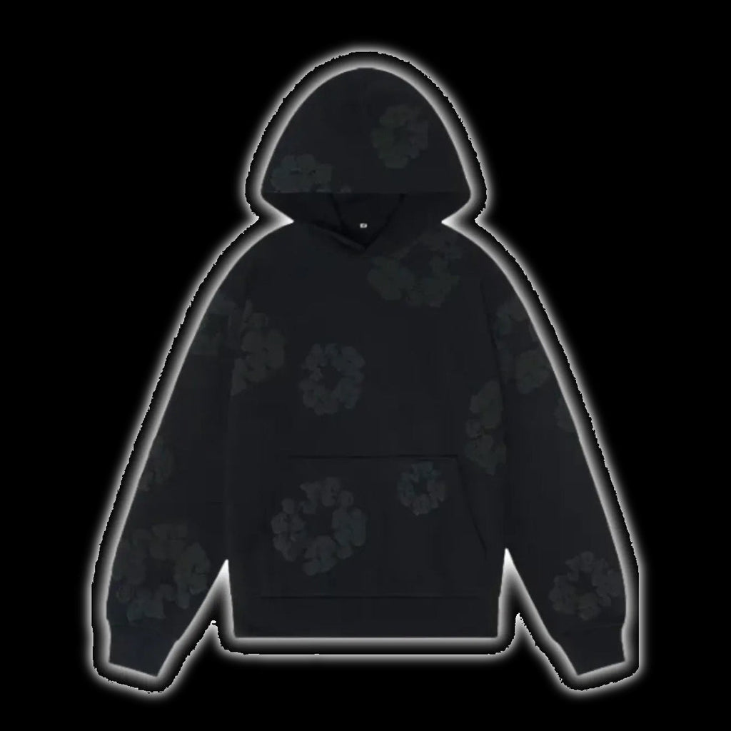 DENIM TEAR HOODIES
