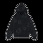 DENIM TEAR HOODIES